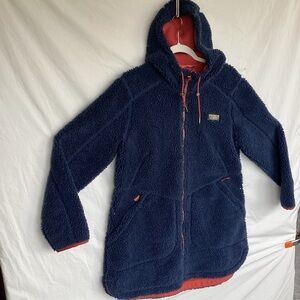 LL bean Mountain pile fleece coat Sherpa Jacket